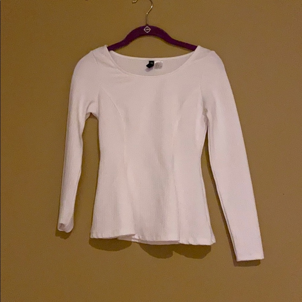 Express white top